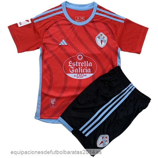 Nuevo 2ª Conjunto De Niños Celta de Vigo 23/24 Rojo Baratas